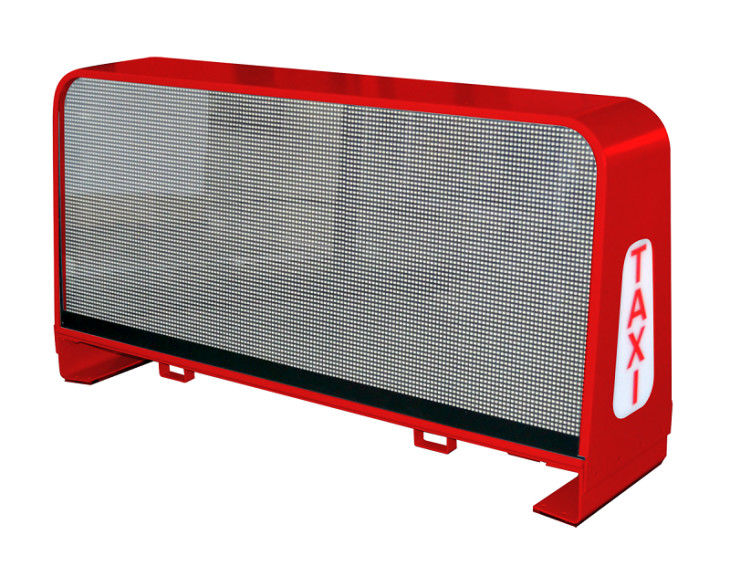 Exterior Full Colour Double Side Taxi P5 Publicidade LED Display Carro Sinais de telhado à prova d'água