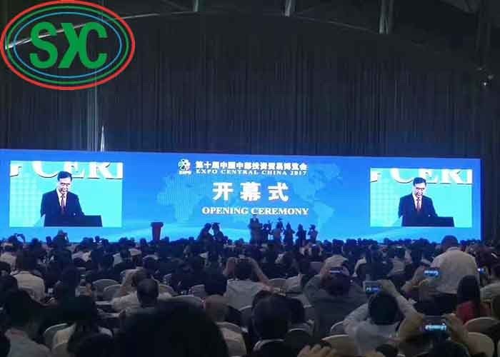 P4.81 Ecrã de alumínio de fundição a cor LED gigante para exterior 64*32 módulo de matriz de pontos