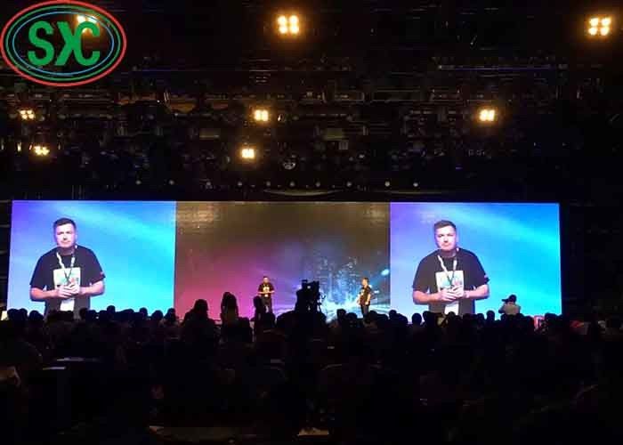 P3 Painel de visualização de vídeo LED interior com 2500 nits de brilho e design de conexão de Airplug
