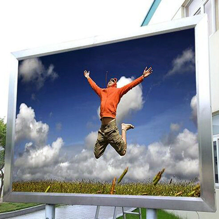 Estádio de futebol ao ar livre Full Color Led P10 High Brightness HD 960*960mm Billboard