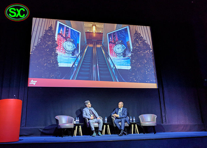 P4 P3 P6 conduziu a exposição de parede que anuncia a exposição conduzida interna ip43 da tevê da cor completa