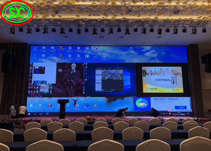 Palco de casamento LED Video Wall Mobile Publicidade Locação Display PH3mm Pixel
