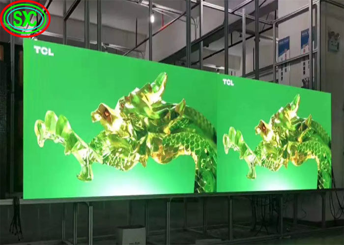 Tabela de exibição LED interior de estágio flexível personalizada P3 Publicidade curva/direita