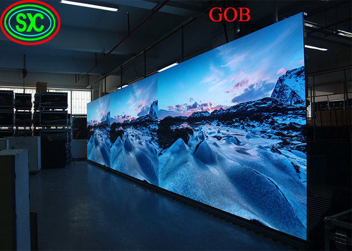 P3.91 HD Full Colour RGBLED Die-Casting Aluminum Screen High Refresh Rate 500*1000MM Cabinet