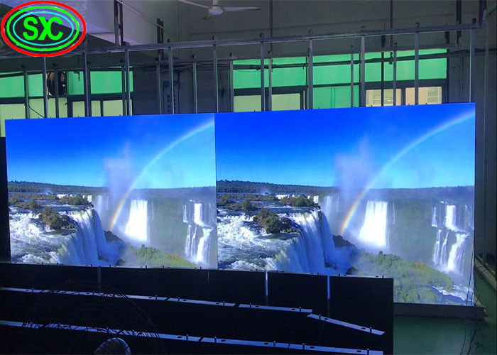 Largo ângulo de visão aluguel P1.923 1R1G1B Indoor Full Color LED Display Adequado para centros comerciais e praças