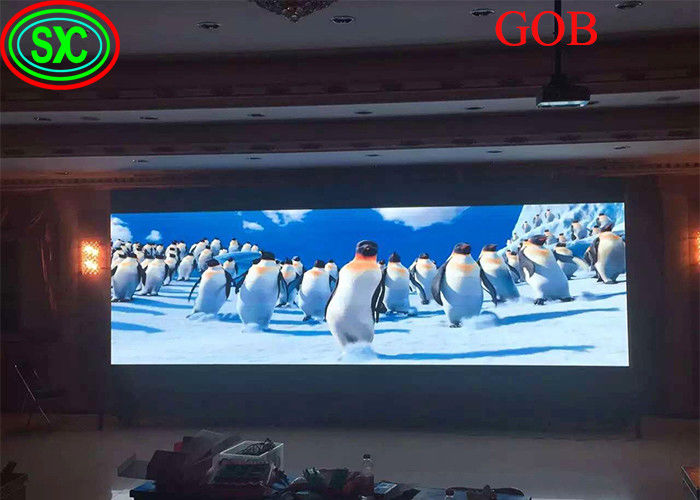 Display LED fixado de parede de vídeo LED GOB COB tecnologia com CE ROHS FCC CB Certificados