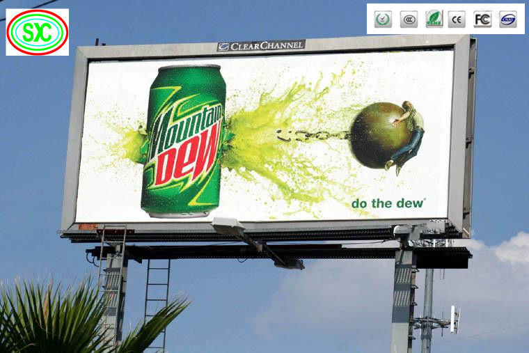 Full Color High Brightness HD Outdoor SMD P6 Publicidade ecrãs LED
