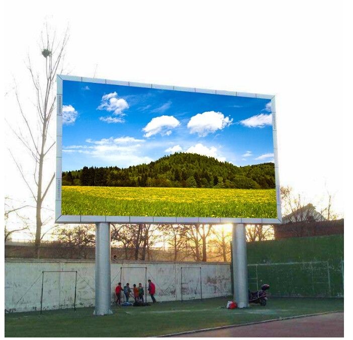 SMD P4 Exterior Alto brilho Full Color LED Publicidade Display Video Parede à prova d'água