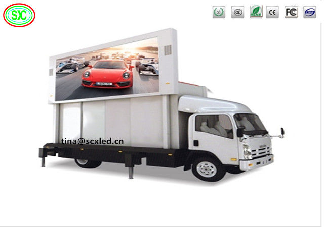 Display LED de caminhão móvel Computador Modo de controle síncrono para concertos fácil montar solução perfeita