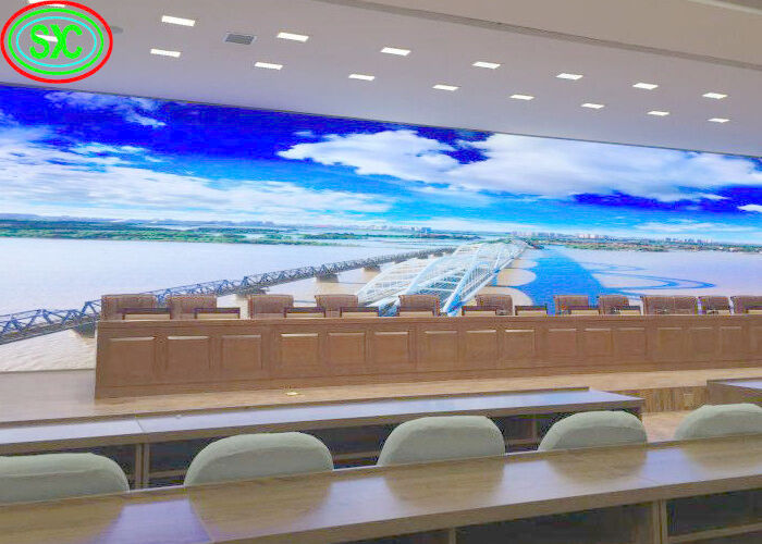 Indoor Full Color 3840hz led panel video screen Para conferência indoor full color led display