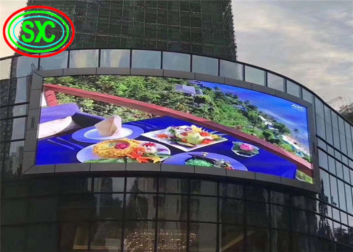 Display LED RGB SMD P10 para exterior de alto brilho, a cores, para publicidade