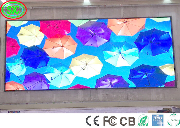 600W/M2 IP34 SMD2121 Painel LED Indoor HD P2.5 3500K Para estúdio