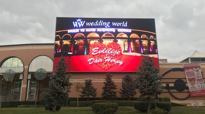 Ecrãs de publicidade exterior de LED SMD1921 P4