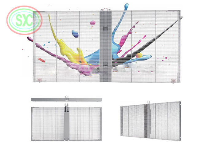 Gabinete de Alumínio Material Display LED Transparente G7.82-7.82 para Performance