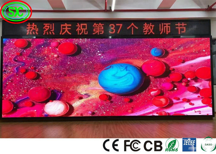 Display LED Full Color Interno 5.5VDC 9500K P2 Emenda Sem Costura Display LED SMD Display LED Full Color Interno