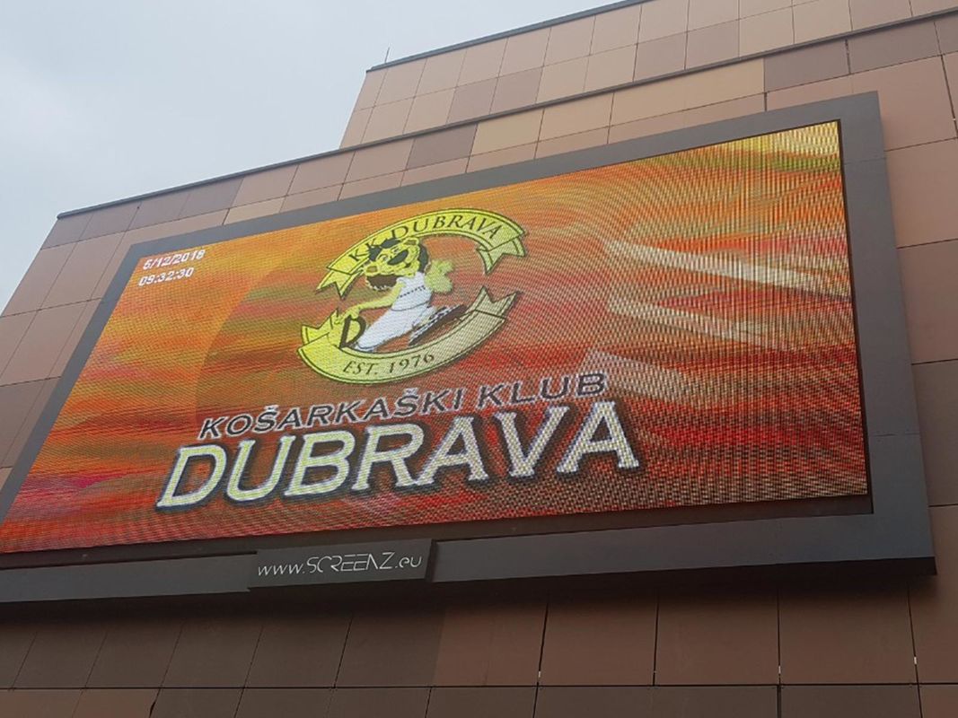 p10 Display LED exterior a cores completas DIP para todos os tipos de utilização em estádios, estradas e edifícios