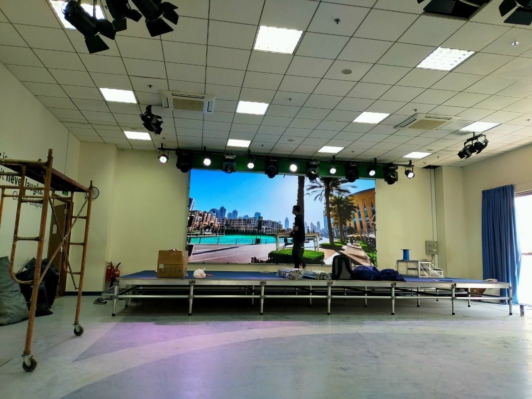 Bom design térmico Excelente dissipação de calor Interior Display LED Full Color 192x192Pixel SMD RGB P3
