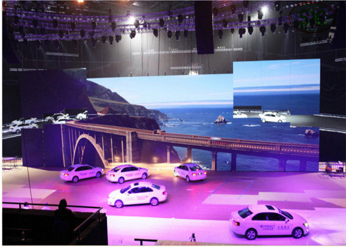 Mini exposição de diodo emissor de luz interna da cor completa de P6mm, painel do diodo emissor de luz de HD para o uso alugado