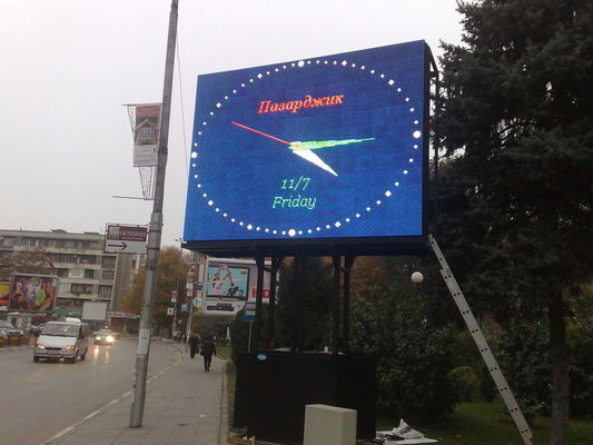 Bom preço Display LED externo fixo p10 SMD 3535 sinal LED programável com escaneamento 1/4 com brilho 7000 On-line