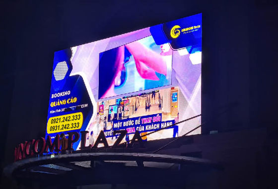 Bom preço Armário P8 960X960MM fixado Com LED Sign Big Billboard Publicidade com taxa de atualização de 3840hz On-line