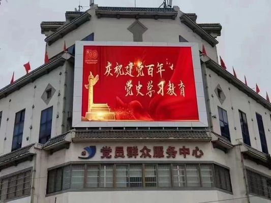 Bom preço Instalação fixa exterior SMD LED Display P10 Publicidade LED Screen LED parede on-line