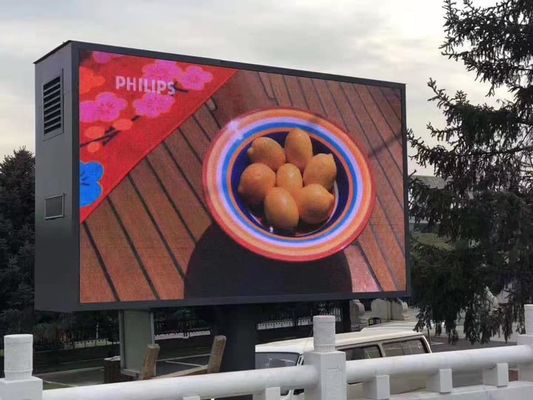 Bom preço P10 SMD Full Color LED Display Outdoor Fixed LED Screen e gabinete de 960x960mm com taxa de atualização de 3840hz On-line