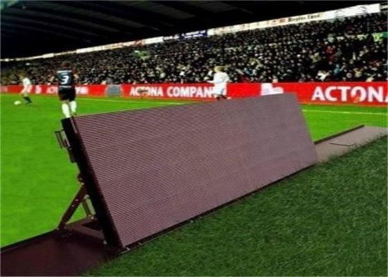 Bom preço A exposição de diodo emissor de luz exterior do estádio de futebol do perímetro P8, perímetro dos esportes conduziu a exposição on-line