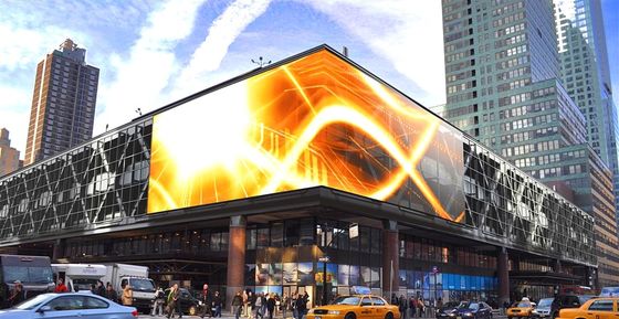 Qualidade Display LED COB Full Color Externo P8 IP65 Gabinete 1024*1024mm 7000cd / m² display LED full color Fábrica