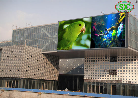 Qualidade alta definição Full Color P6 Outdoor LED bilhete de fixação armário de aço 960*960mm Fábrica