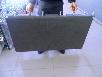 Pendurando o módulo exterior da exposição de informação do diodo emissor de luz de IP65 P6, molde o brilho de alumínio 7500 do armário