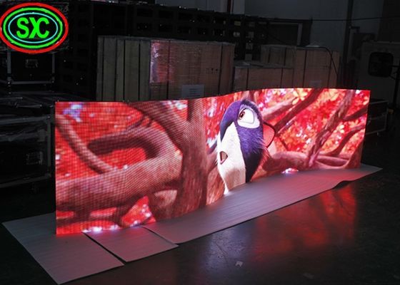 Bom preço Módulo macio flexível interno da exposição de diodo emissor de luz de P4 SMD com diodo emissor de luz de Nationstar on-line