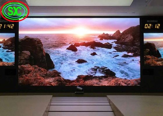 Bom preço Tela sem emenda interna de alta resolução fina super da tevê da exibição de vídeo do diodo emissor de luz da cor completa de P6 SMD on-line