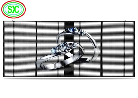 Bom preço P3.9-7.8mm Ecrã LED transparente a cores completas 500x500mm Taxa de atualização 1920Hz on-line