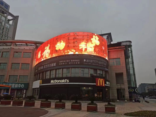 Bom preço A exposição de diodo emissor de luz exterior da cor P10 completa fixou a propaganda impermeável da tela de SMD on-line