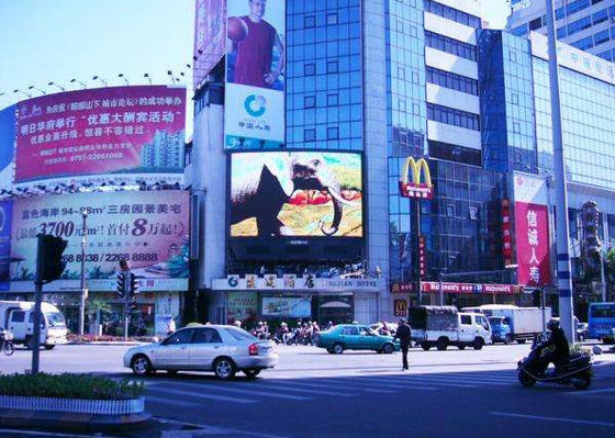 Bom preço Billboard IP65 SMD Digital P10 Escreens LED exteriores 960mm x 960mm tamanho do armário exibição LED a cores exteriores on-line