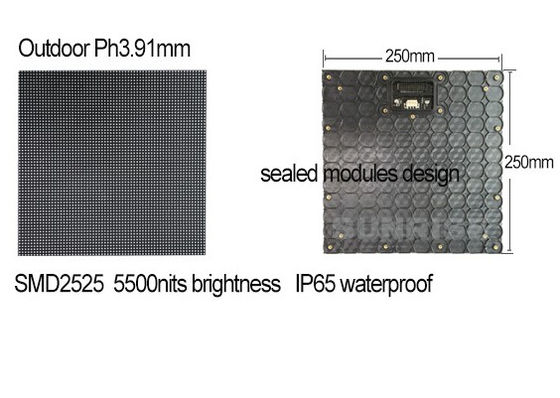 Bom preço P3.91 Lâmpadas de LED para aluguer de tela exterior a cores 4G armários de 500 mm x 500 mm 3840Hz P1.25 COB on-line
