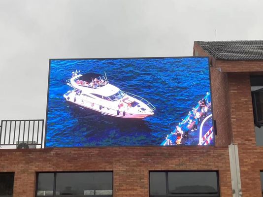 A visualização ótica P6 conduzido exterior impermeável com 1920hz refresca a taxa