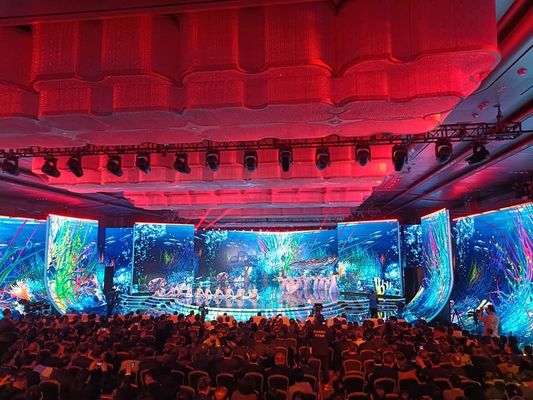 A elevação interna refresca 3840hz que o diodo emissor de luz portátil indica 500*500mm 500*1000mm