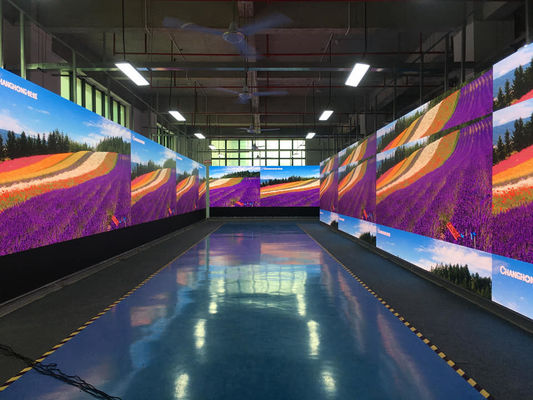 Epistar P4.81 Exterior Full Color LED Rental Screen 16,7 milhões de cores de exibição