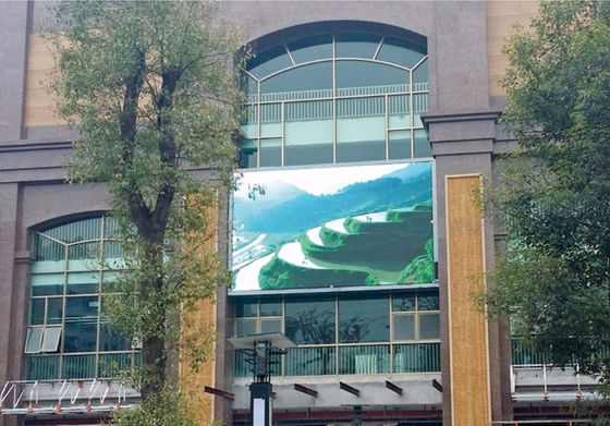Bom preço P8 Outdoor LED Panfletos Densidade de pixels 15625, Digital Publicidade LED Display publicidade LED tela on-line