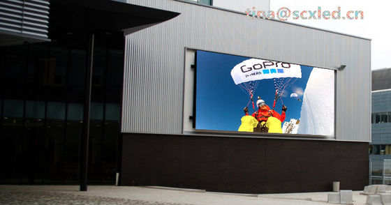 HD P6 Área exterior à prova d'água Full Color Led Video Wall SMD 3535 LED Display Panels