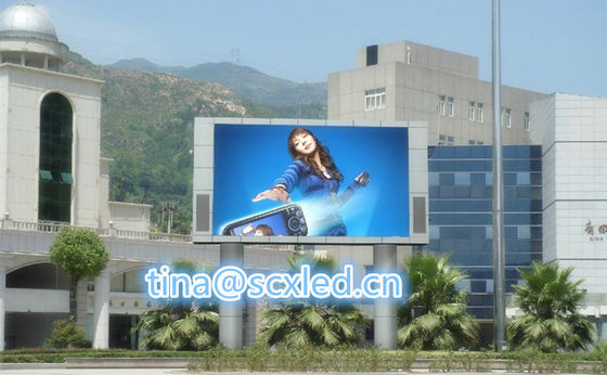 Bom preço Exterior de cor inteira Impotente P10 LED Display 10mm Pixel Pitch 5000cd/M2 Brilho on-line