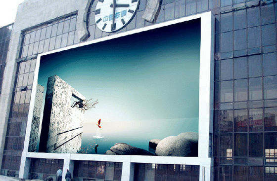 Full Color P10 Billboard Video Wall Outdoor LED Display Screen para publicidade comercial