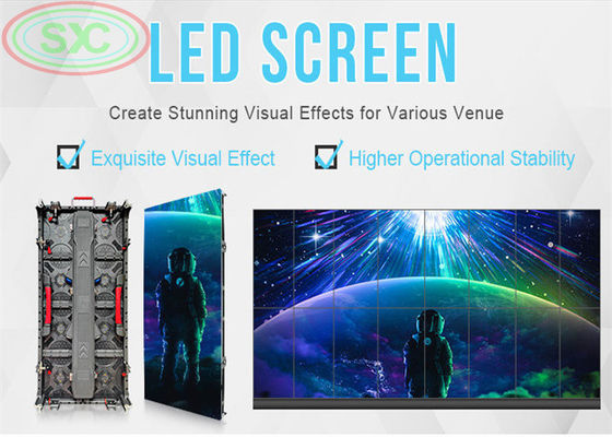 Bom preço Display de led colorido interno P3.91 painel de tela de publicidade on-line