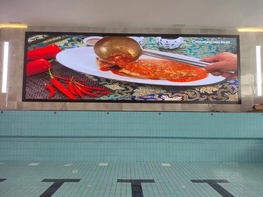 Sincronização 6500k Publicidade Indoor LED Display Ac100-240v