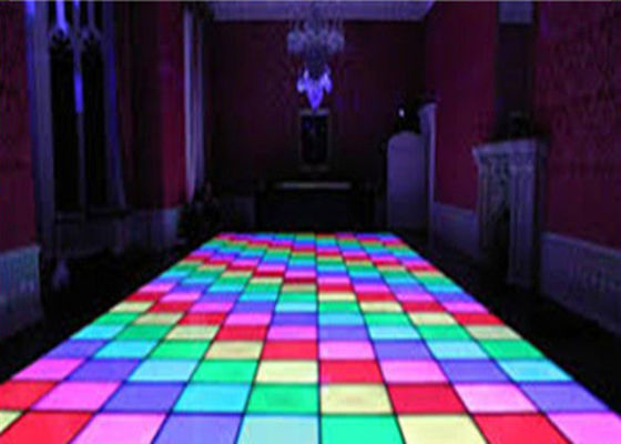 Bom preço China SMD3535 Sound Active Dj Led Disco Dance Floor Painéis de Feixe Branco Quente on-line