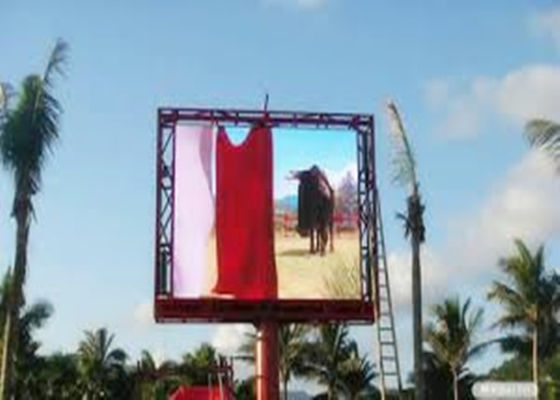 Bom preço Outdoor Full Color 5000cd / m2 Brilho 960*960mm Cabinet Tamanho P8 LED Publicidade Billboard on-line