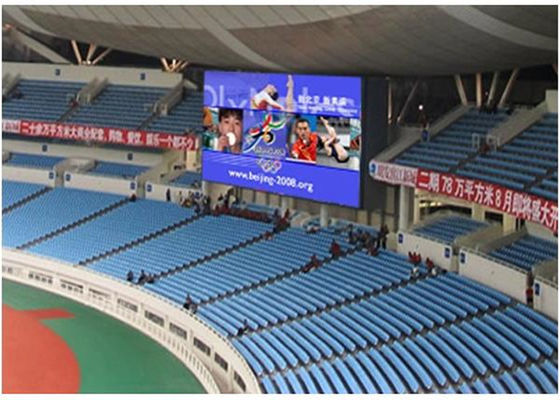 P10 Outdoor LED Publicity Boards Estádio de futebol LED Display Score Board Screen
