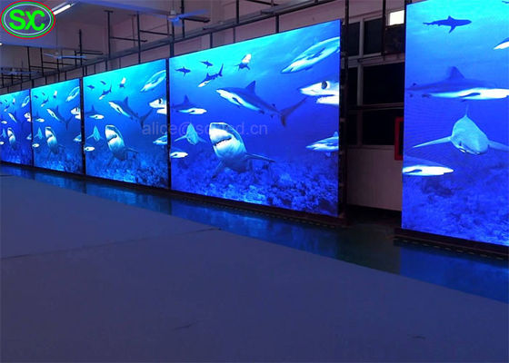Bom preço A parte dianteira aberta conduziu o arrendamento video P6mm/ângulo de visão largo conduzido brilhante super da tela da placa de exposição on-line