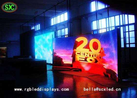 Bom preço A exposição de diodo emissor de luz da cor completa P4.81mm RGB com morre armário alugado curvado da carcaça on-line